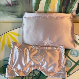 Kate Spade Eye Sleep Mask and Pouch Sleepwear Lavender Satin